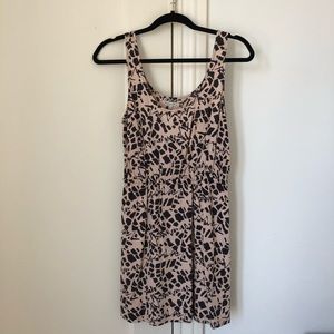 Madewell black and nude dress